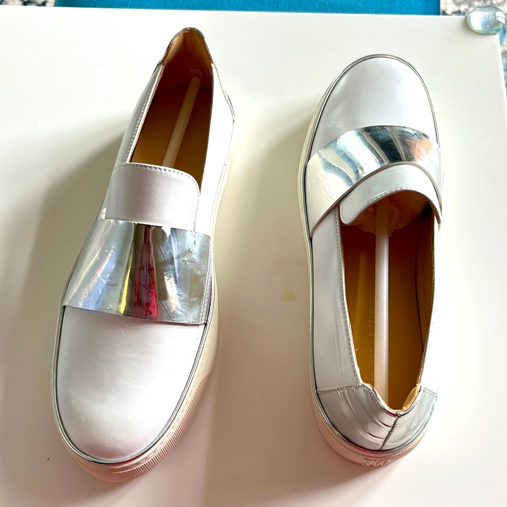 Stuart Weitzman Sneakers, hot Spring, summer item.  Never worn.